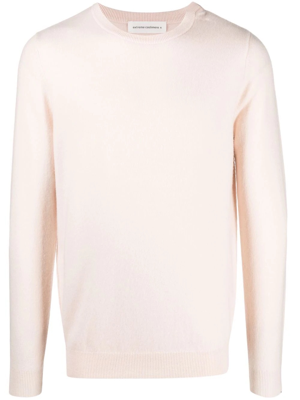 long-sleeve cashmere jumper - 1