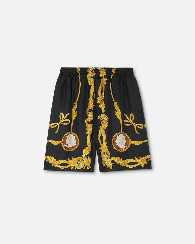 Cameo Silk Shorts - 1