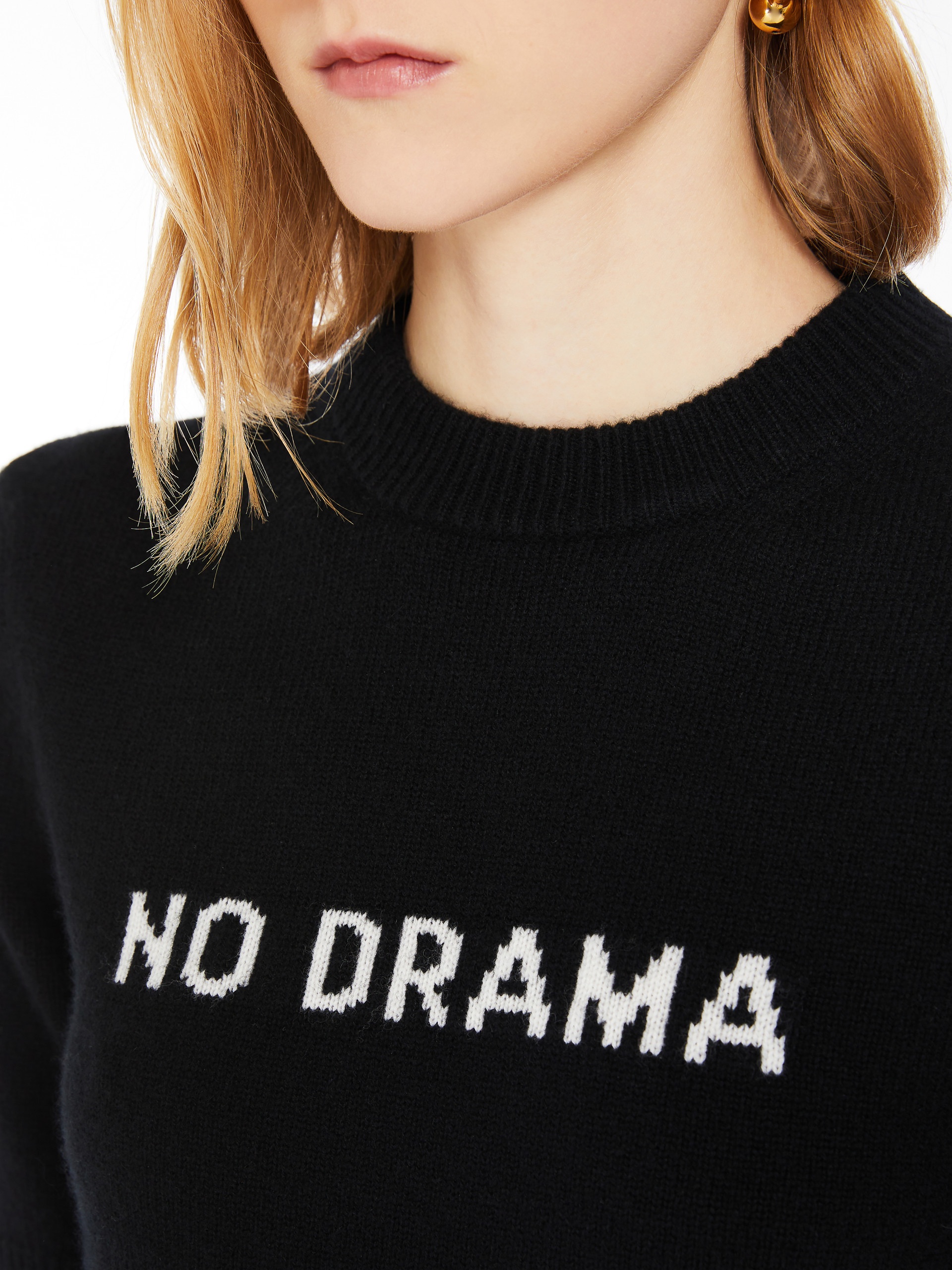 UNISONO Cashmere and wool short-sleeved jumper - 5
