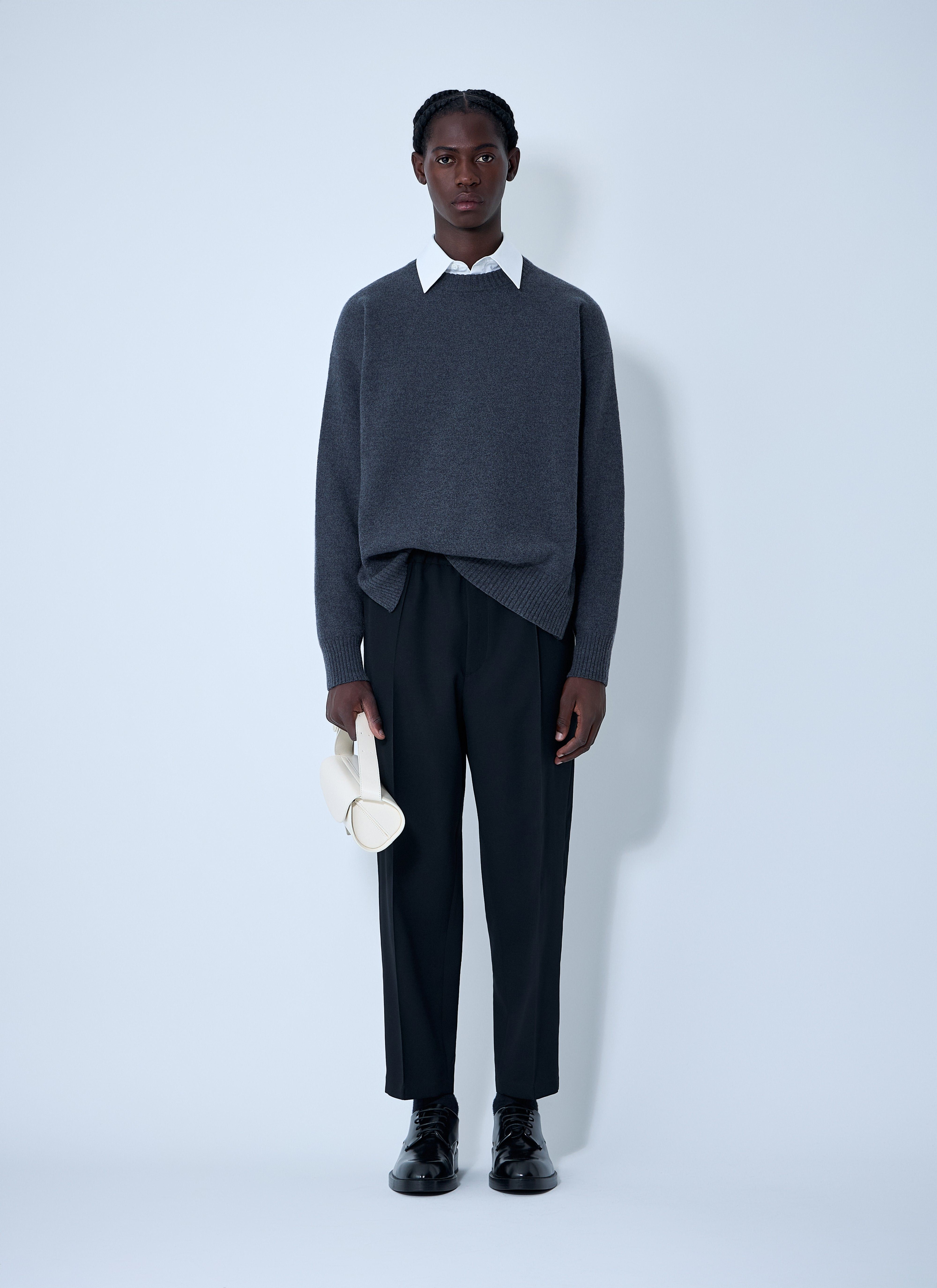 Jil Sander Men Wool Sweater - 2