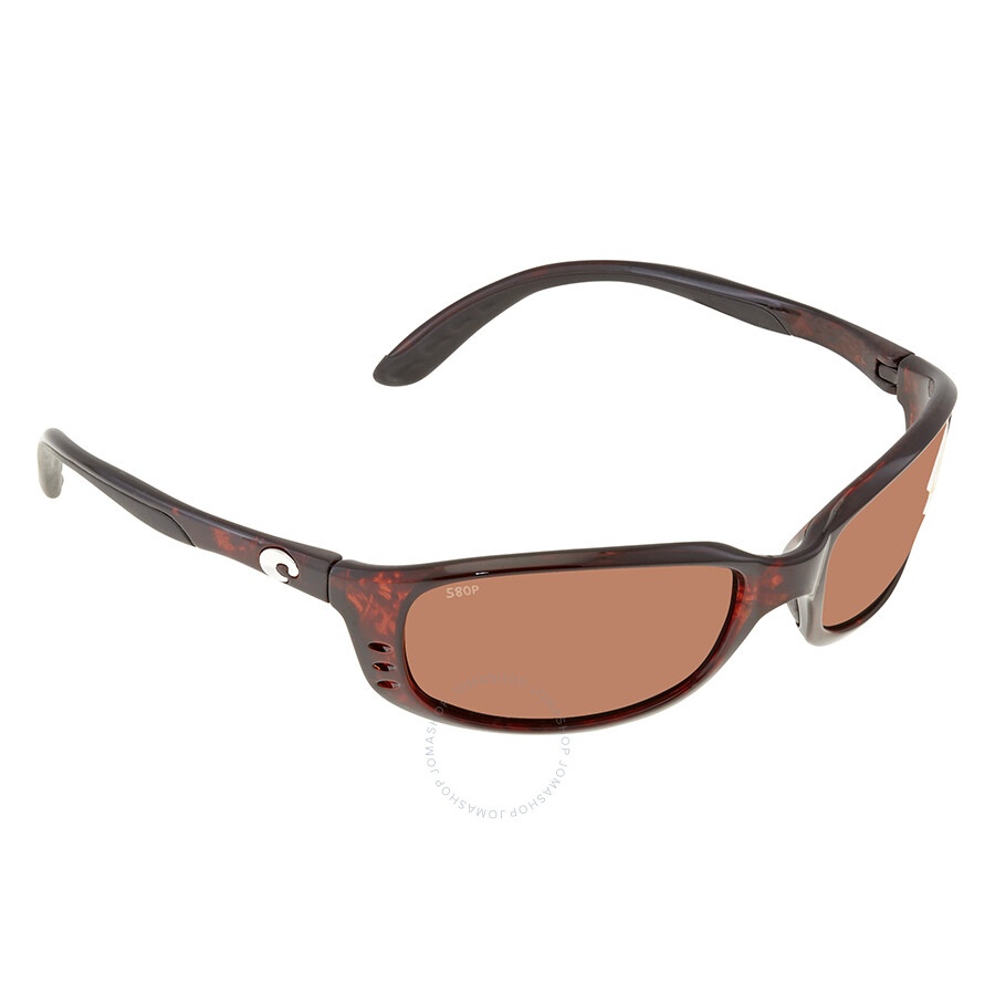Costa Del Mar - Costa Del Mar BRINE Copper Polarized Polycarbonate Men's Sunglasses BR 10 OCP 59 - 2