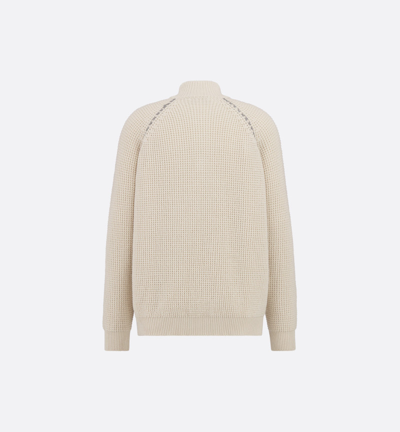 Dior Zip Collar Sweater outlook