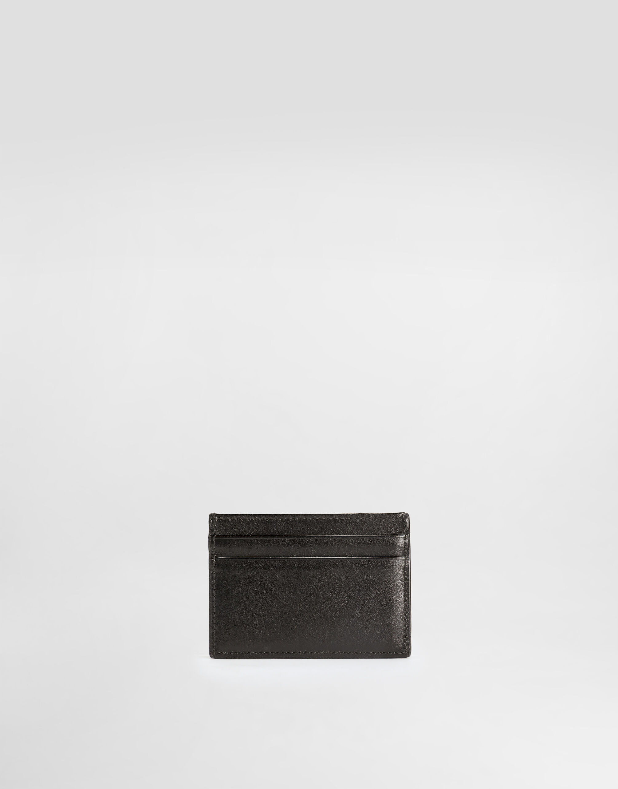 Calfskin card holder with logo - 4