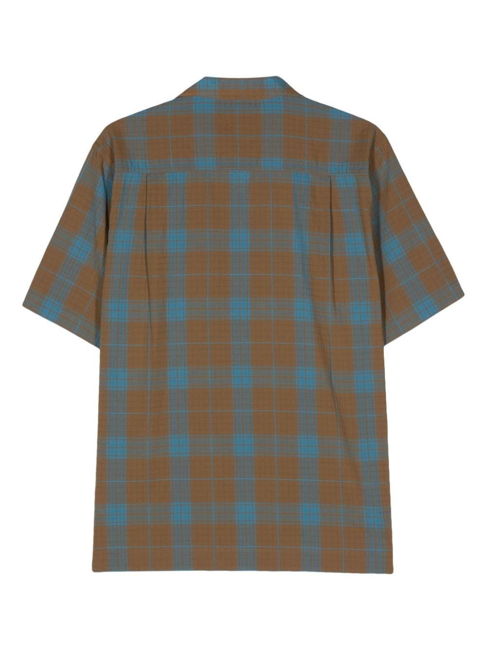 Camp check-pattern cotton shirt - 2