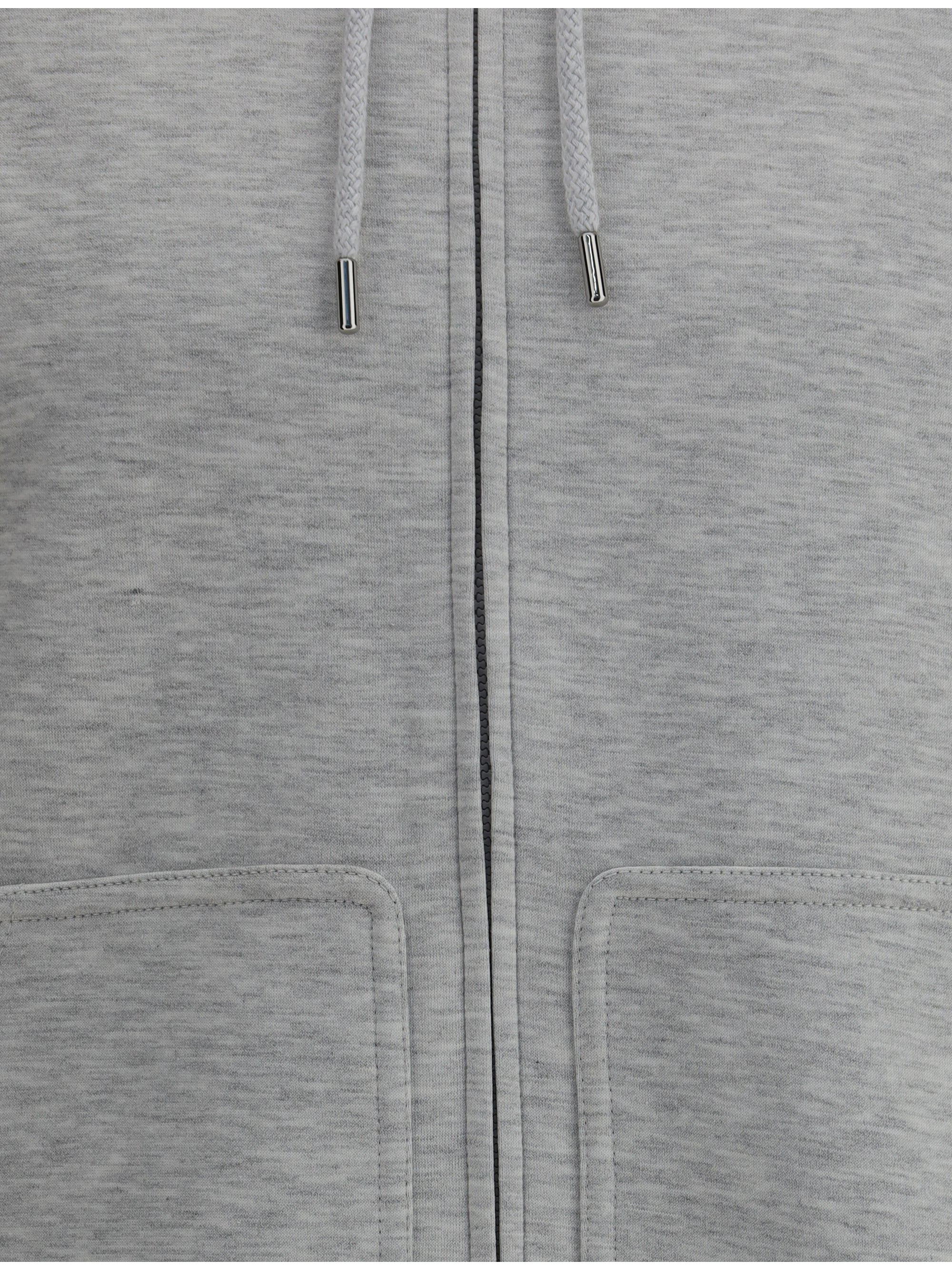 Brunello Cucinelli Men Monochrome Hoodie - 3