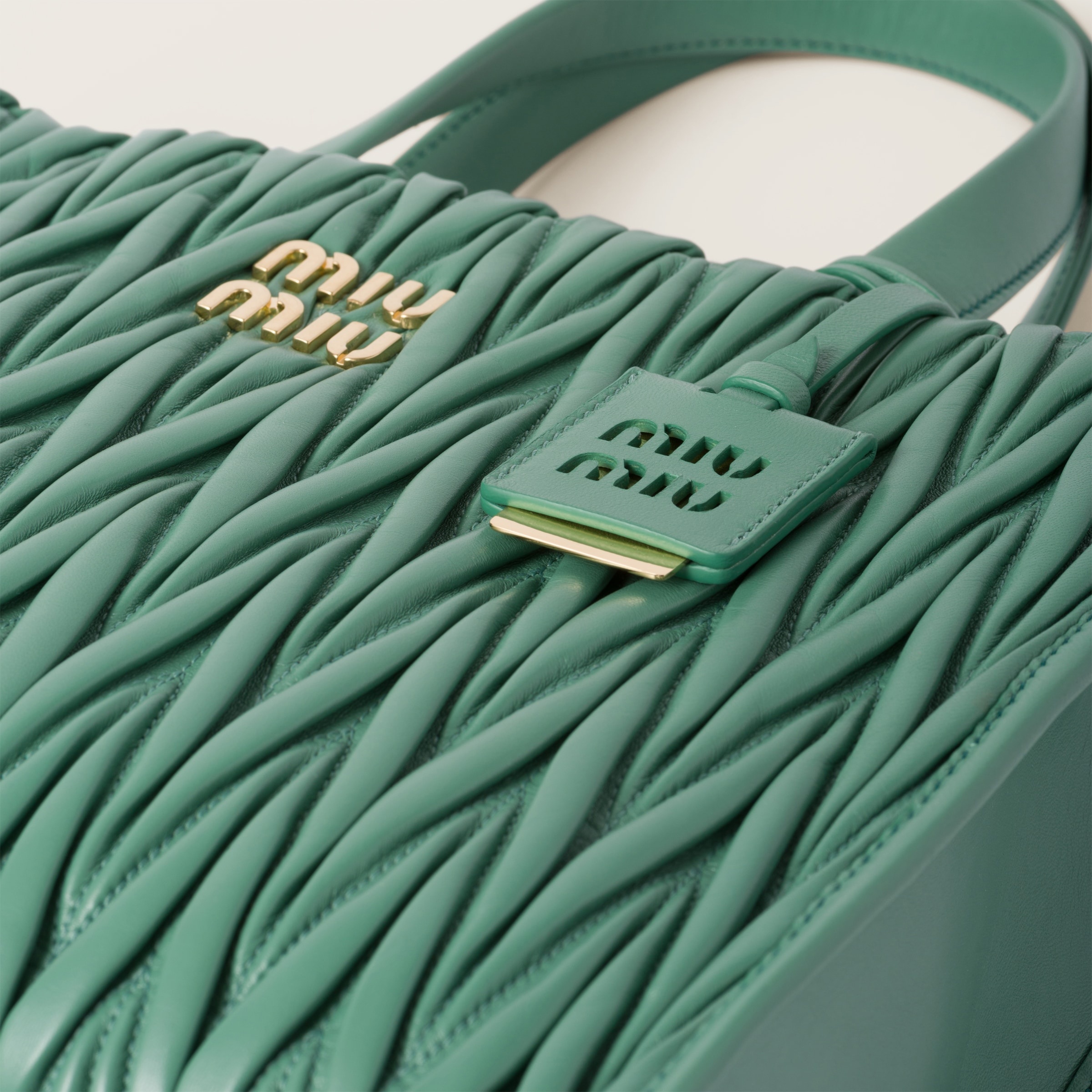 Matelassé nappa leather tote - 7