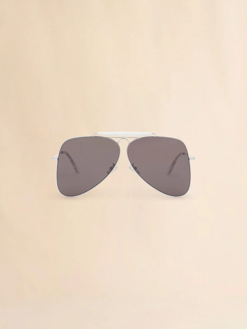 SILVER ZALRUHA SUNGLASSES - 1