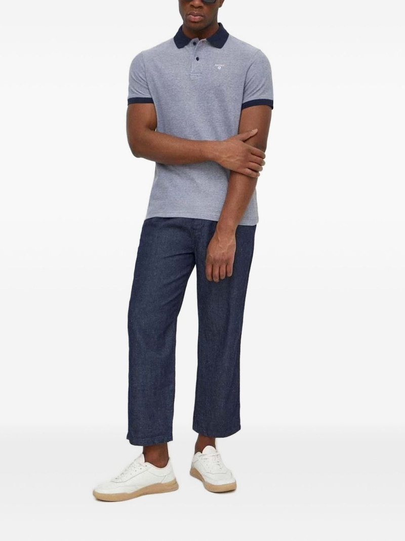 Barbour logo-embroidered polo shirt outlook