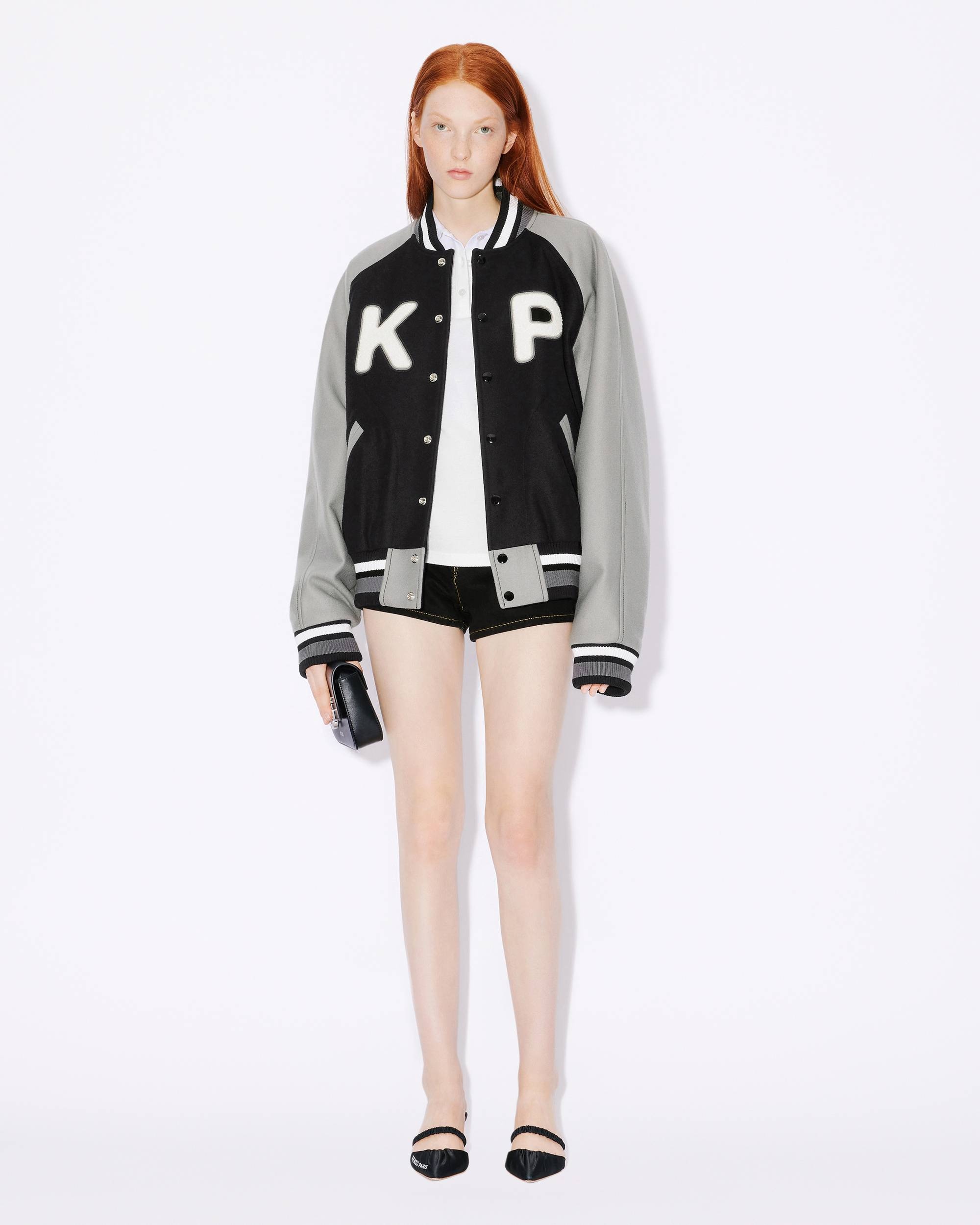 Varsity' unisex wool jacket - 11