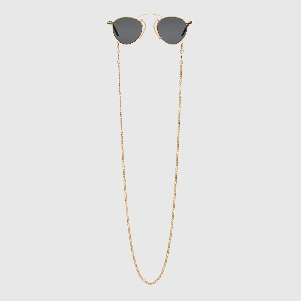 Pince-nez round-frame sunglasses - 2