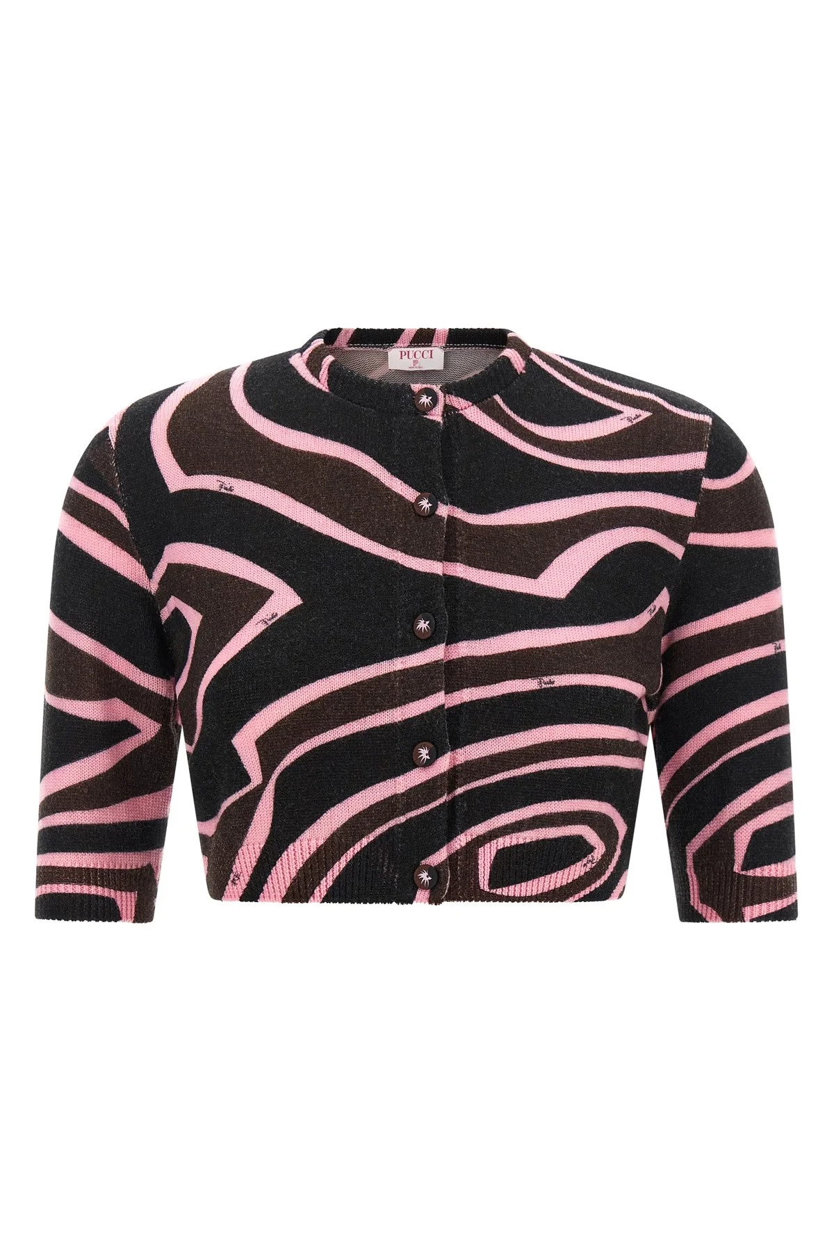 'Onde' Cropped Cardigan - 1