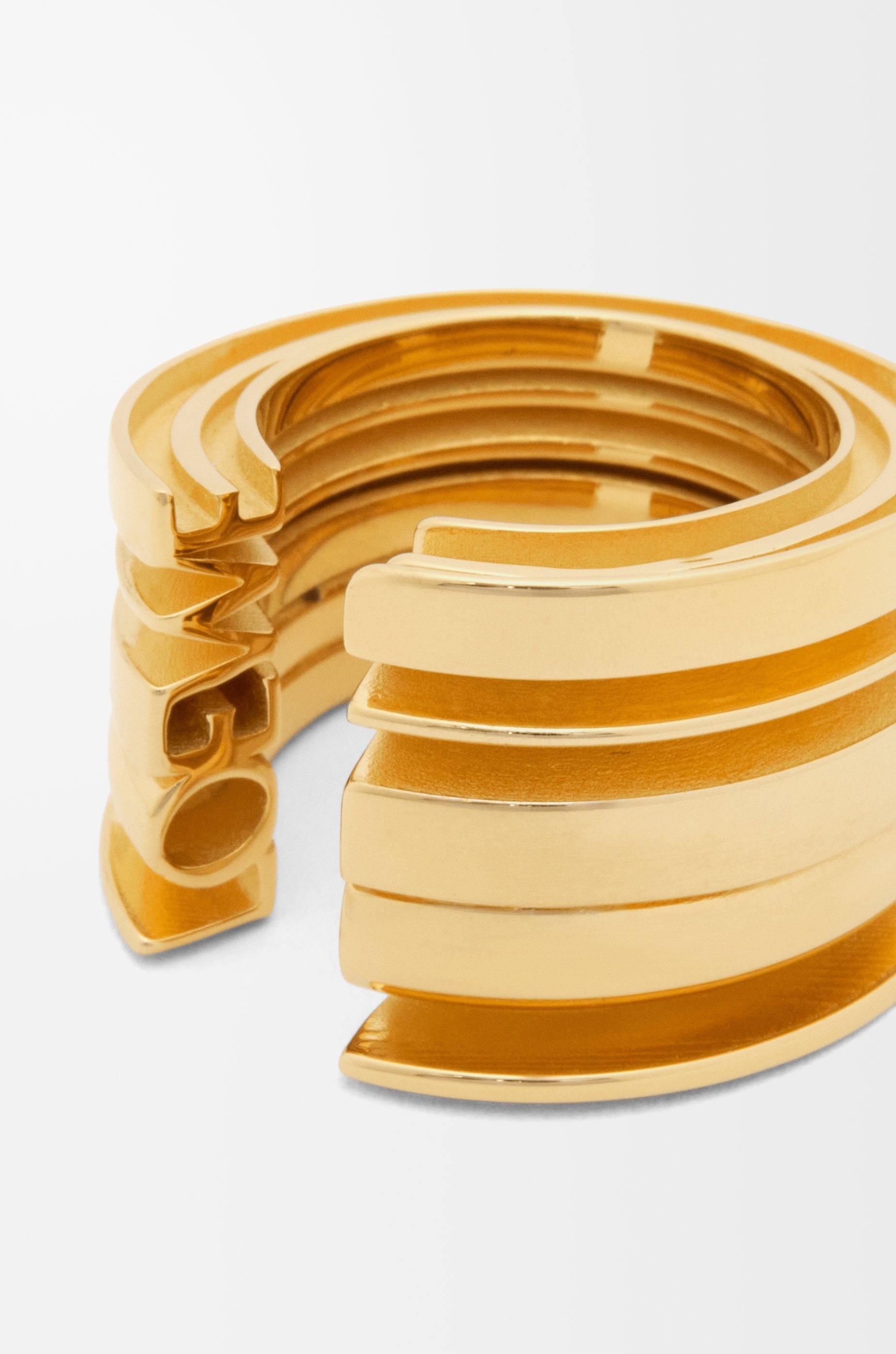 LOEWE Graphic ring in sterling silver - 4
