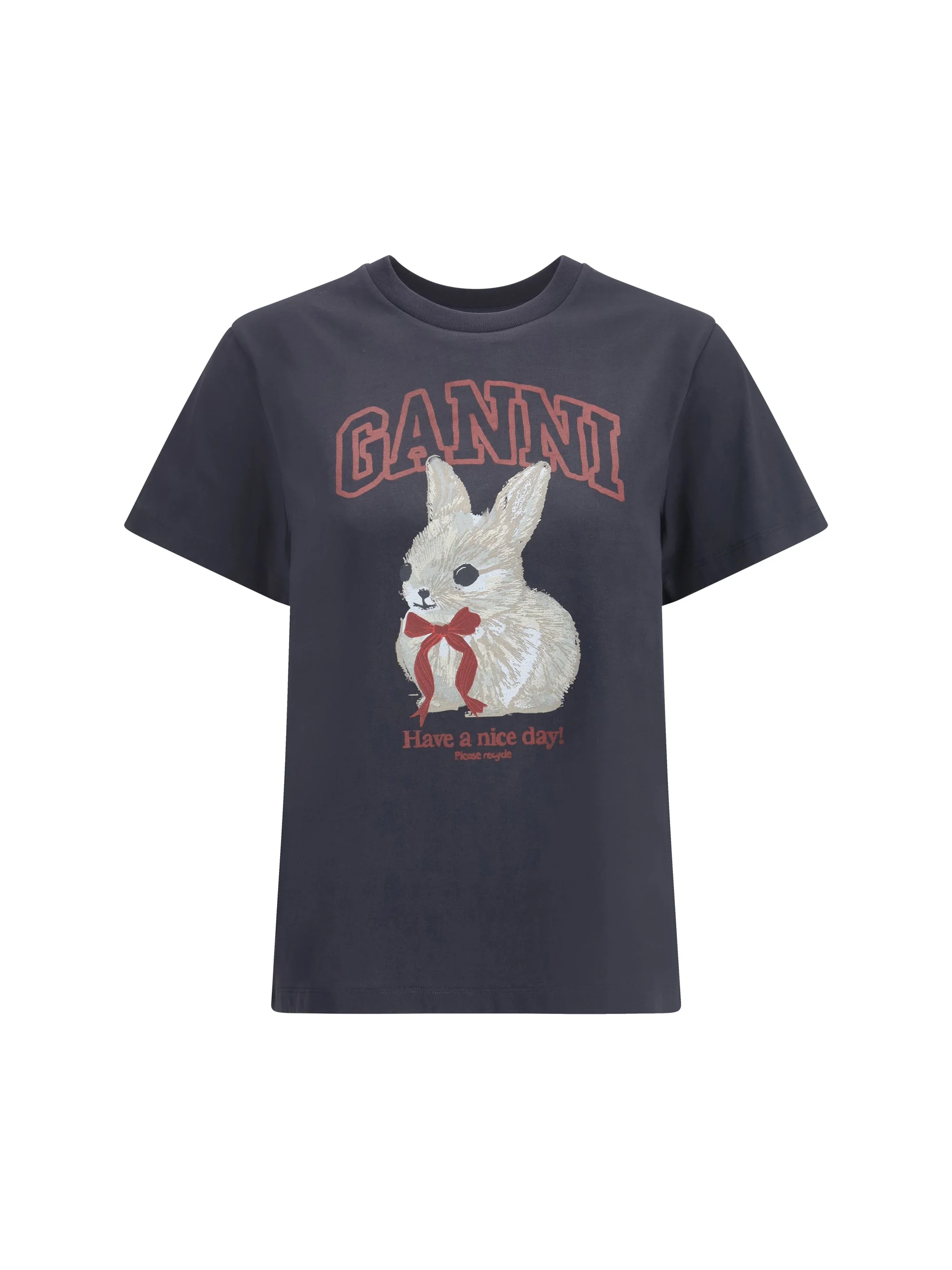 Ganni Women Bunny T-Shirt - 1