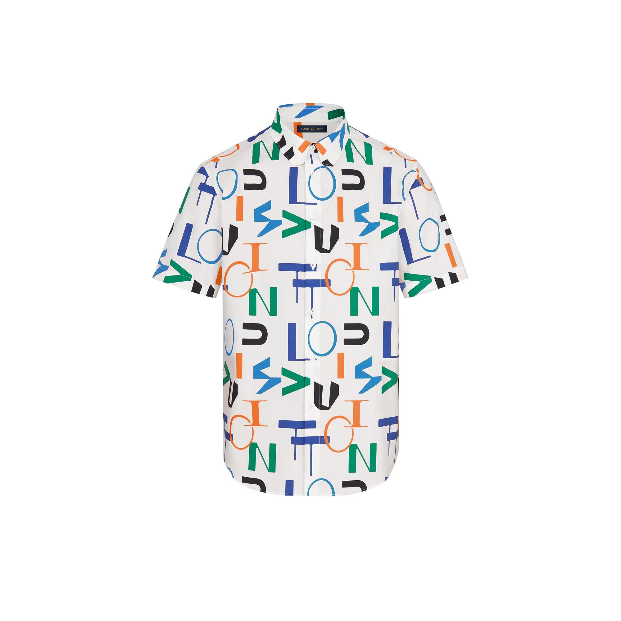 LV Electric Regular DNA Short-Sleeved Shirt - 1