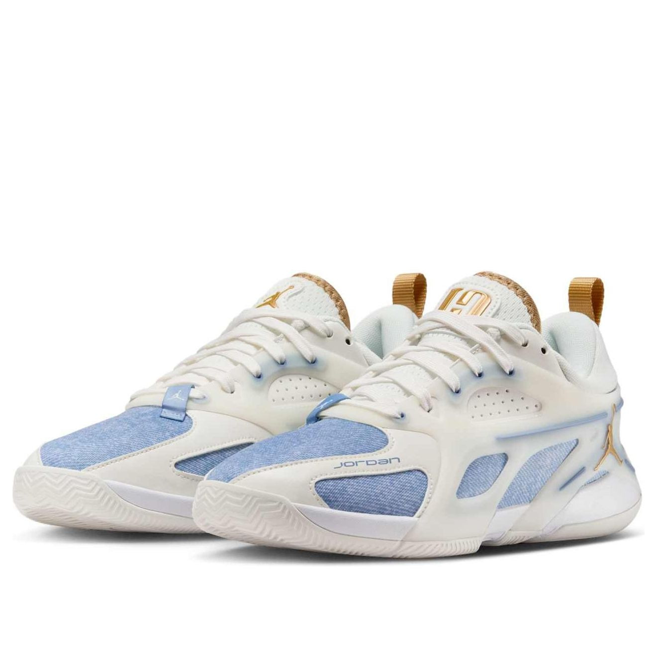 (WMNS) Air Jordan Heir Series PF 'Denim Gold' FZ2473-104 - 4