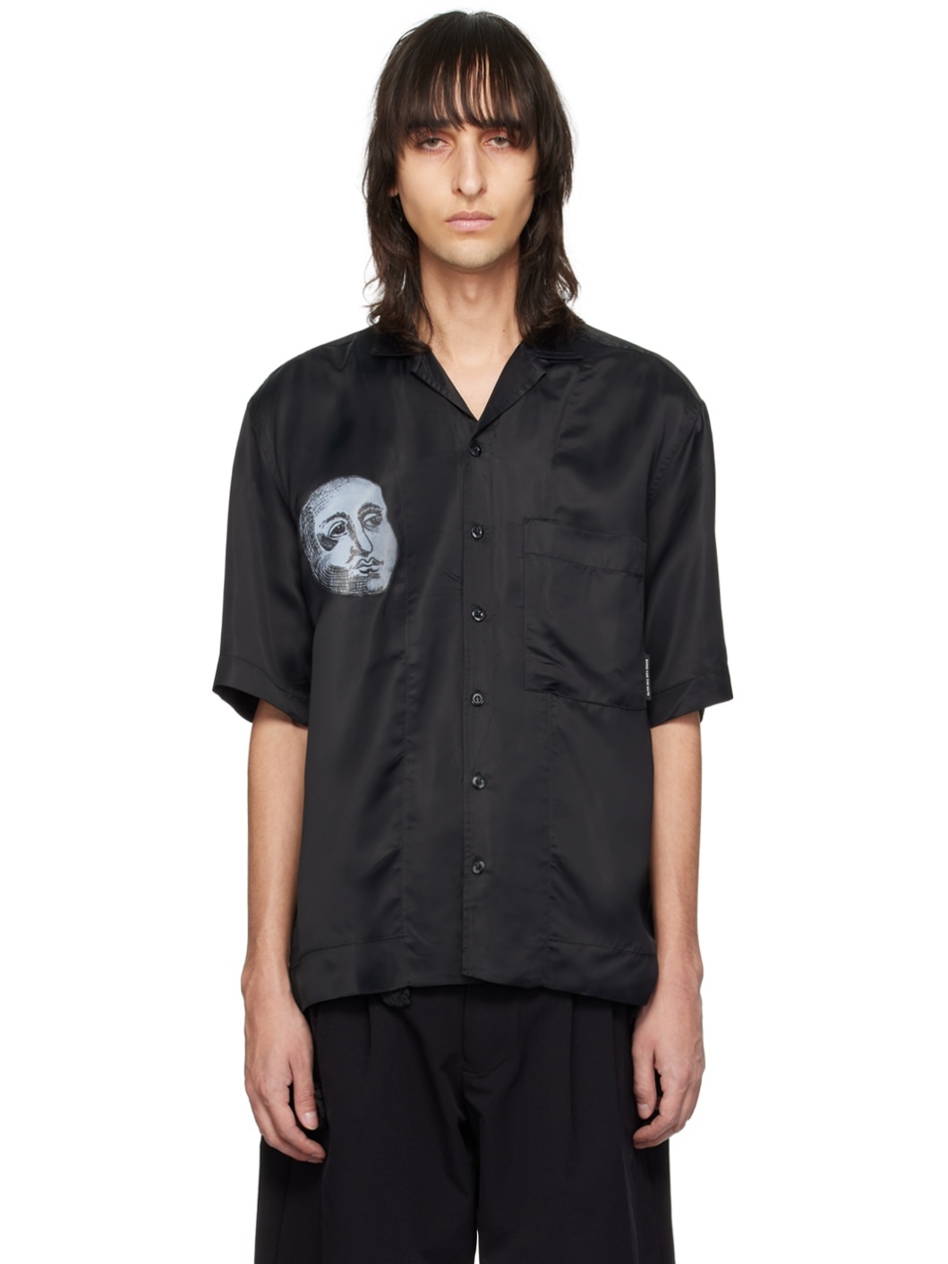 Black Full Moon Shirt - 1
