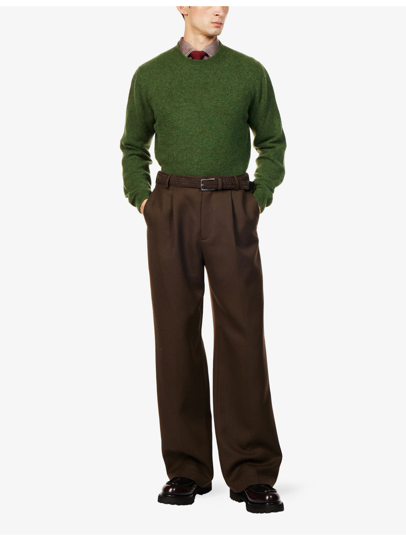 CORNELIANI Crewneck Silk And Cashmere Jumper outlook