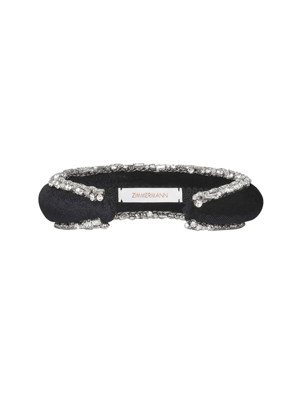 VELVET RHINESTONE HEADBAND - 5