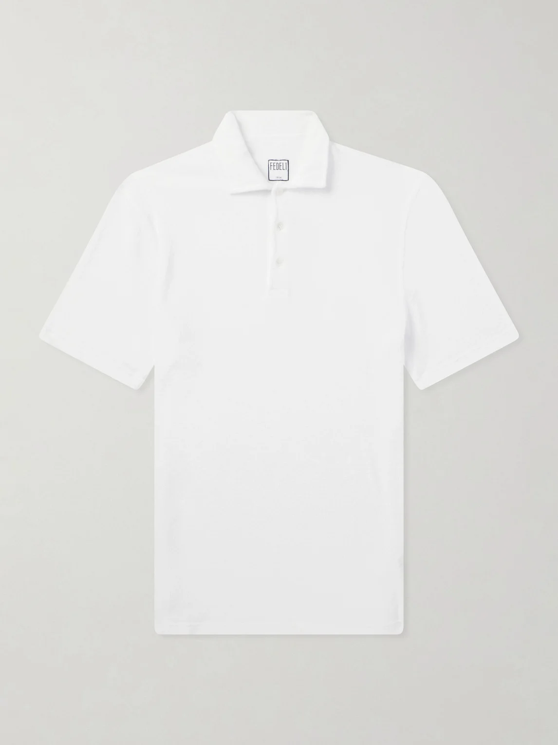 Mondial Cotton-Terry Polo Shirt - 1