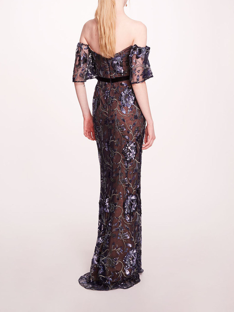 Marchesa CLIMBING VINES GOWN outlook