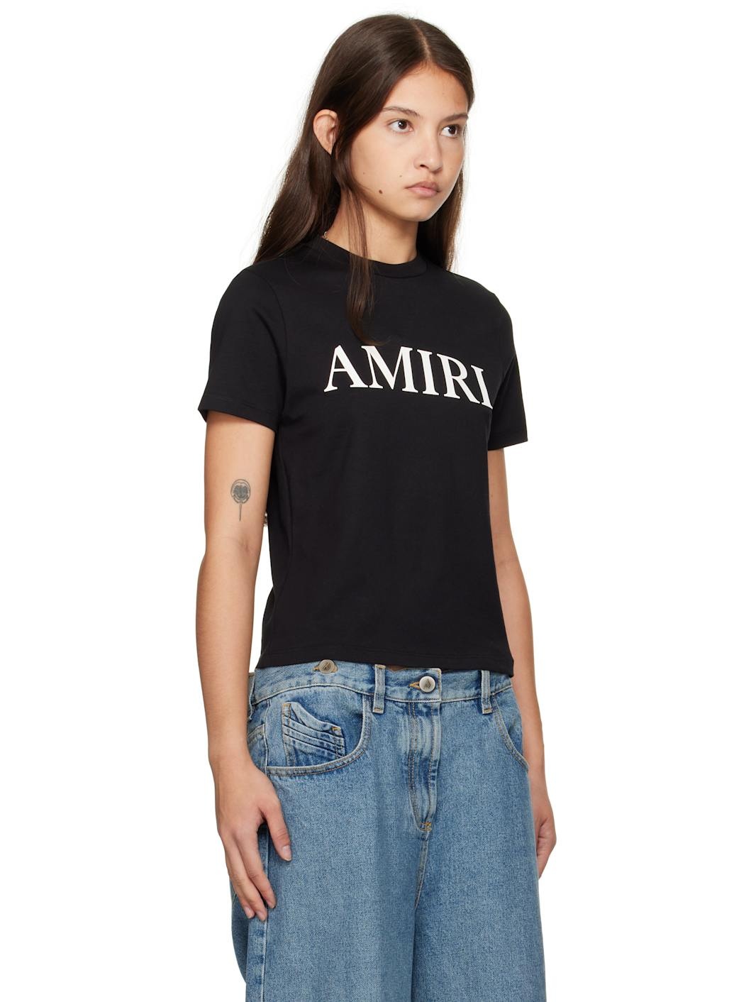 Black 'AMIRI' Core Logo T-shirt - 2