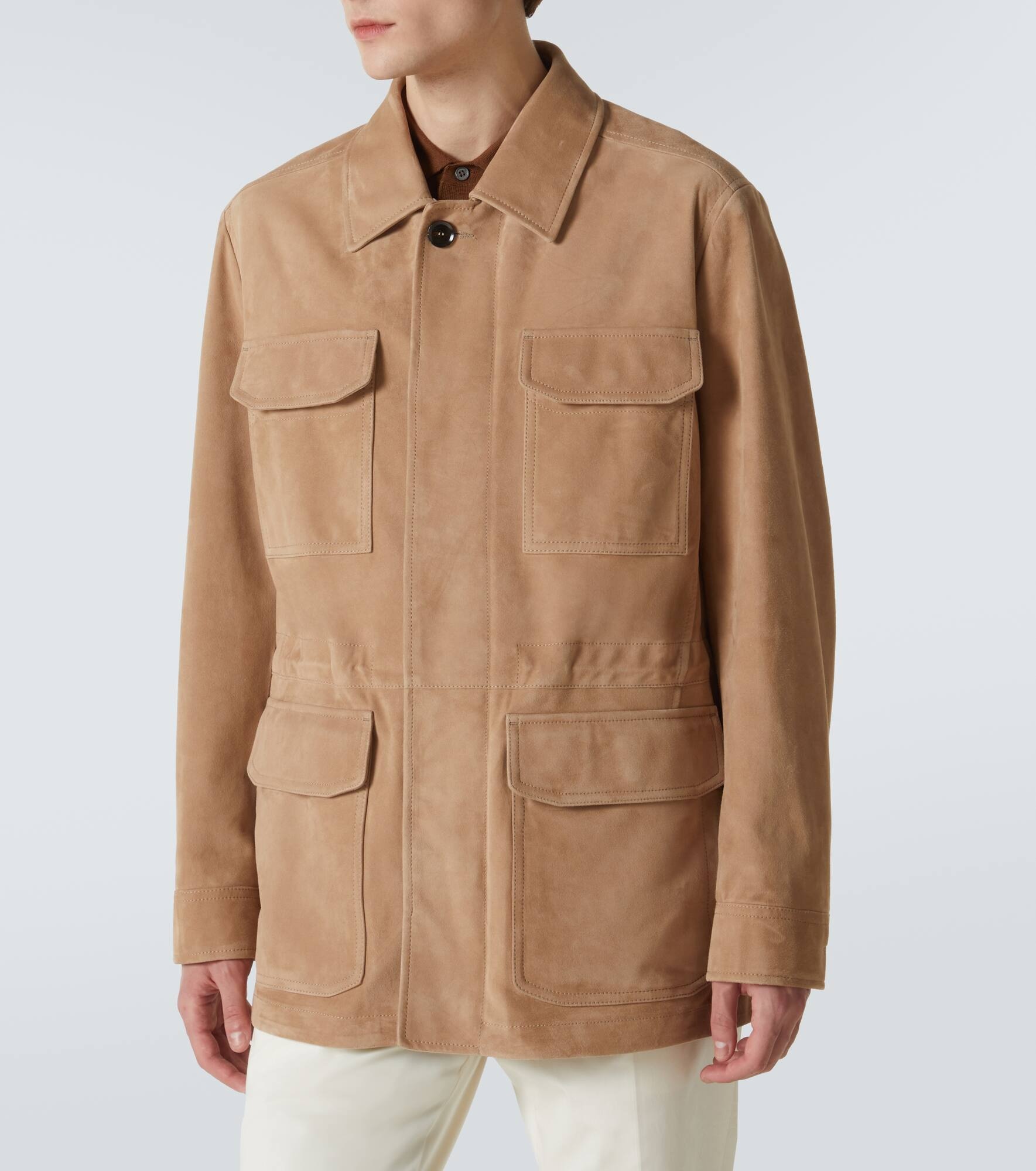 Suede field jacket - 3
