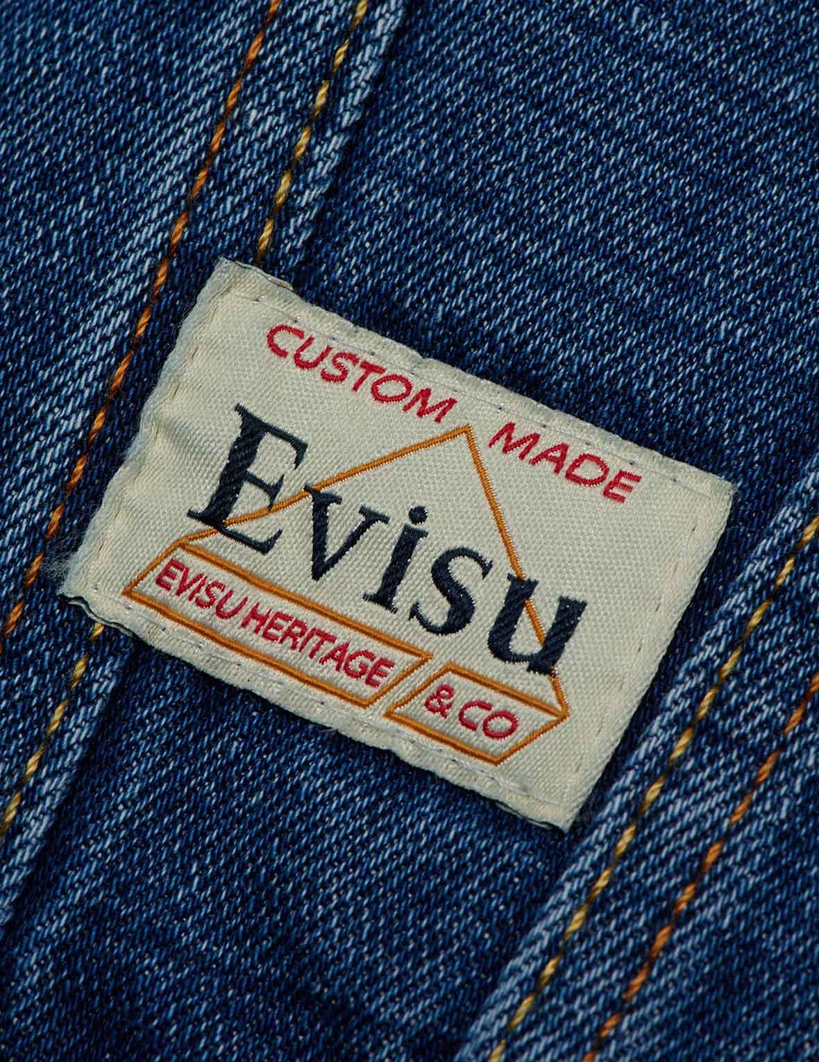 ALLOVER DARUMA EMBROIDERED DENIM JACKET - 8