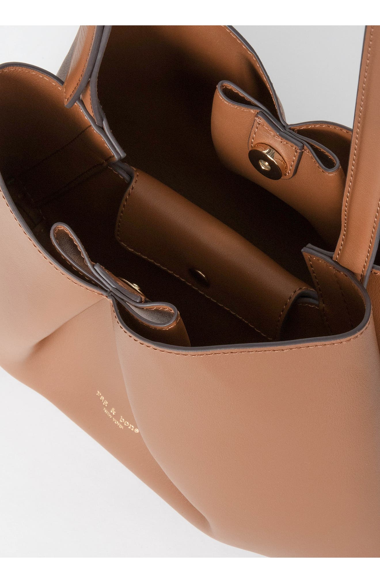rag & bone Medium Bloom Leather Crossbody Bag in Cognac at Nordstrom - 3
