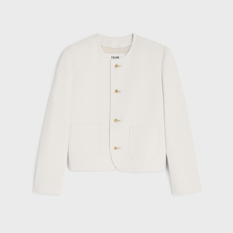 icone jacket IN viscose and wool natté 1