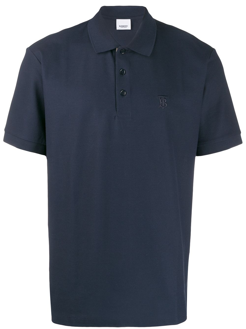 monogram motif polo shirt - 1