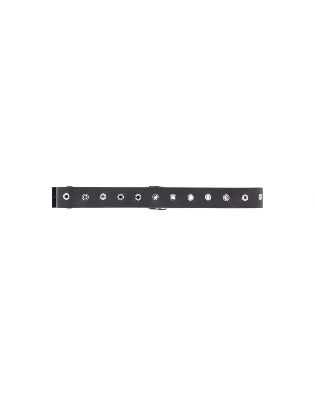 EYELET LEATHER BELT - 2