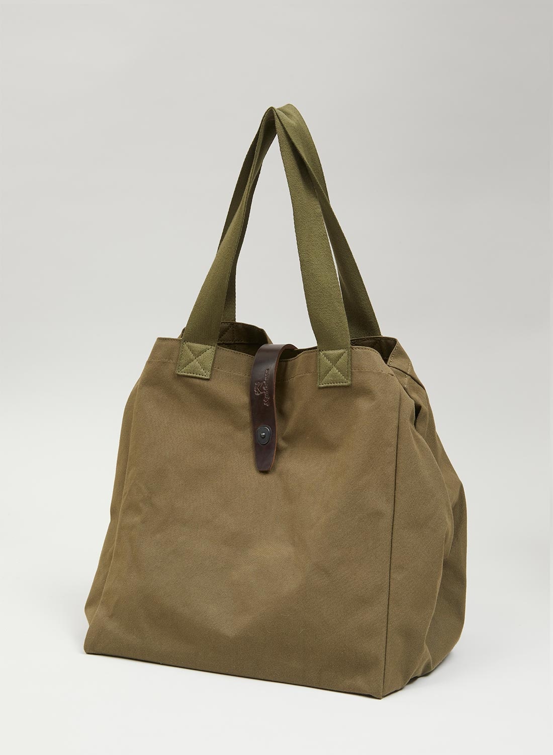 Bucket Bag Halftex Peat Label in Dark Green - 1