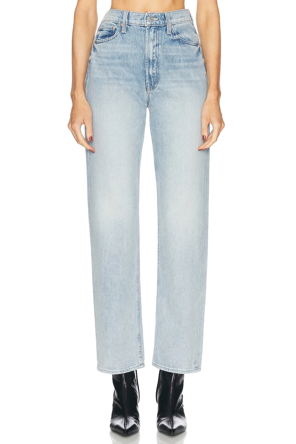 High Waisted Study Skimp Jeans - 1
