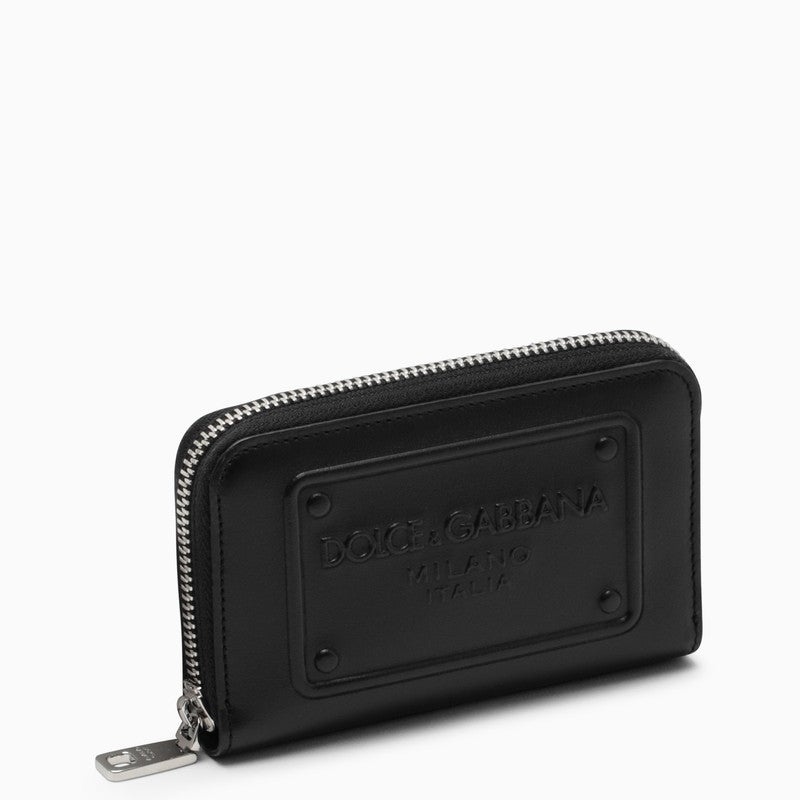 Dolce&Gabbana Black Leather Wallet Men - 1