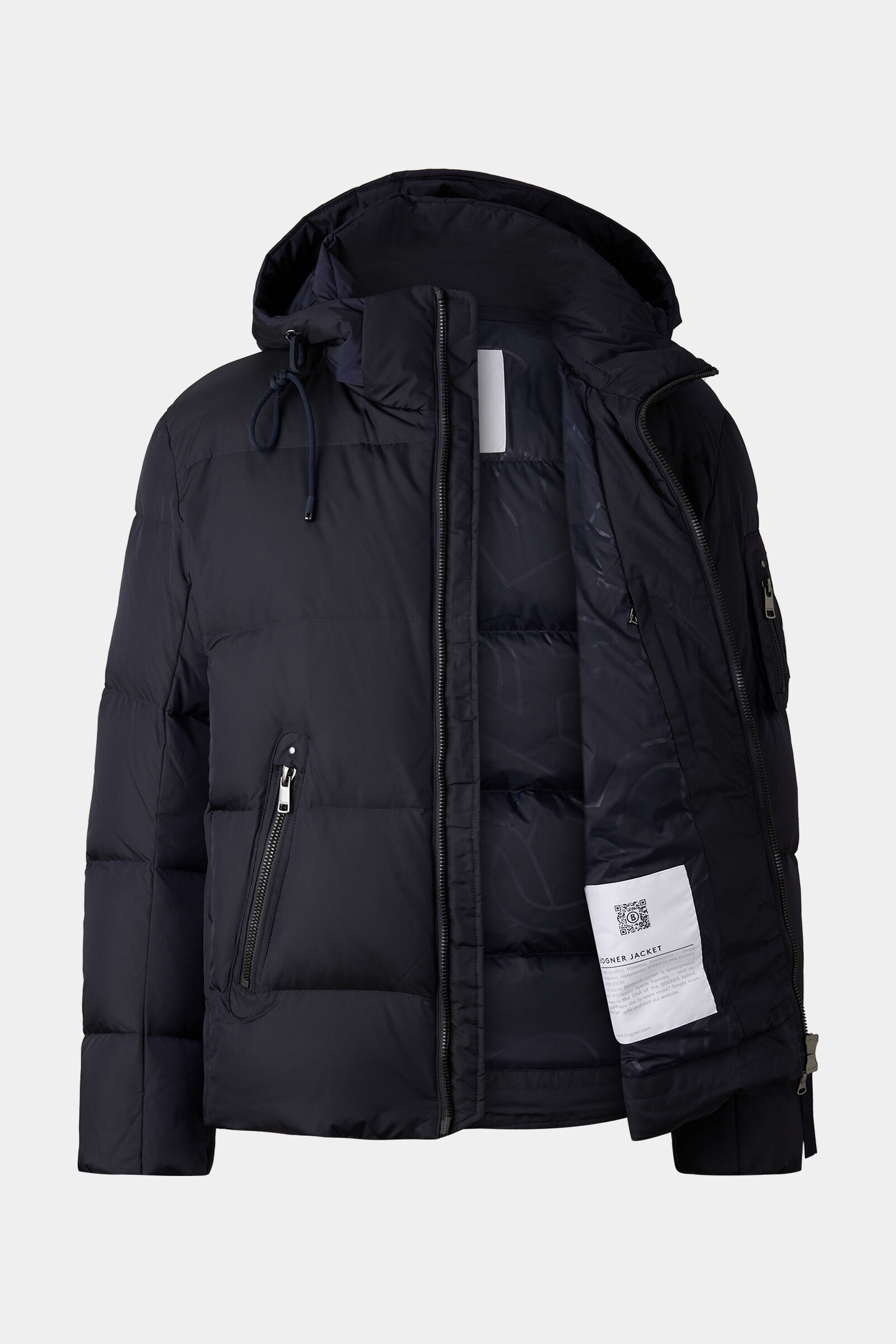 Jamy Down jacket in Navy blue - 8