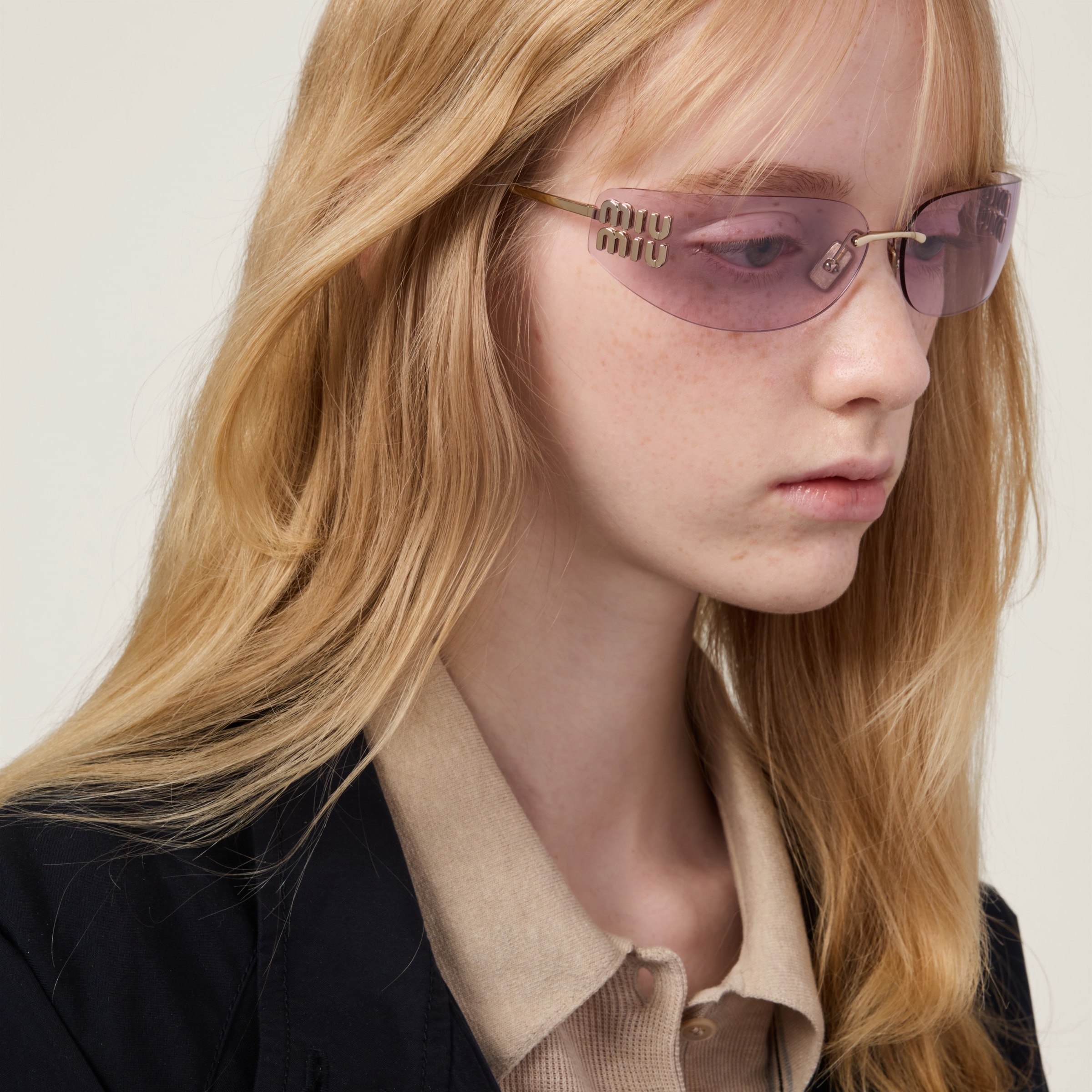 【MIU MIU】ロゴ ラウンド メガネ 関税送料込み MIU MIU】ロゴ カラー サングラス 関税送料込み (MiuMiu