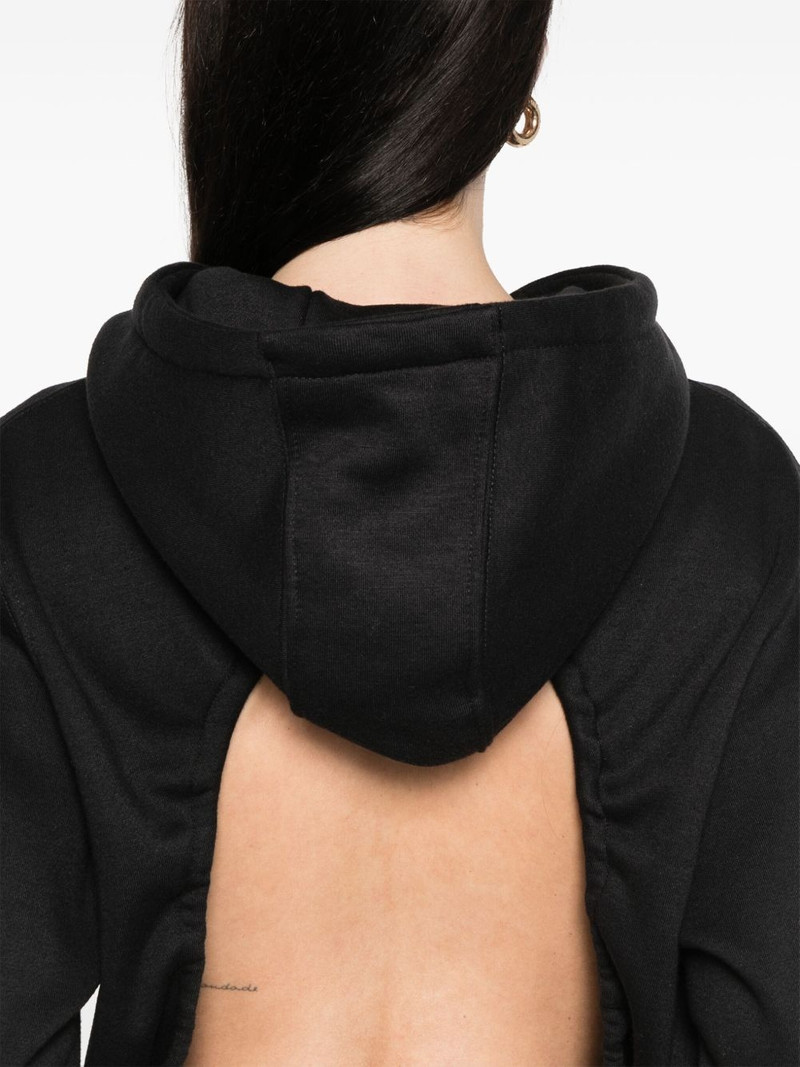 Backless hoodie 5