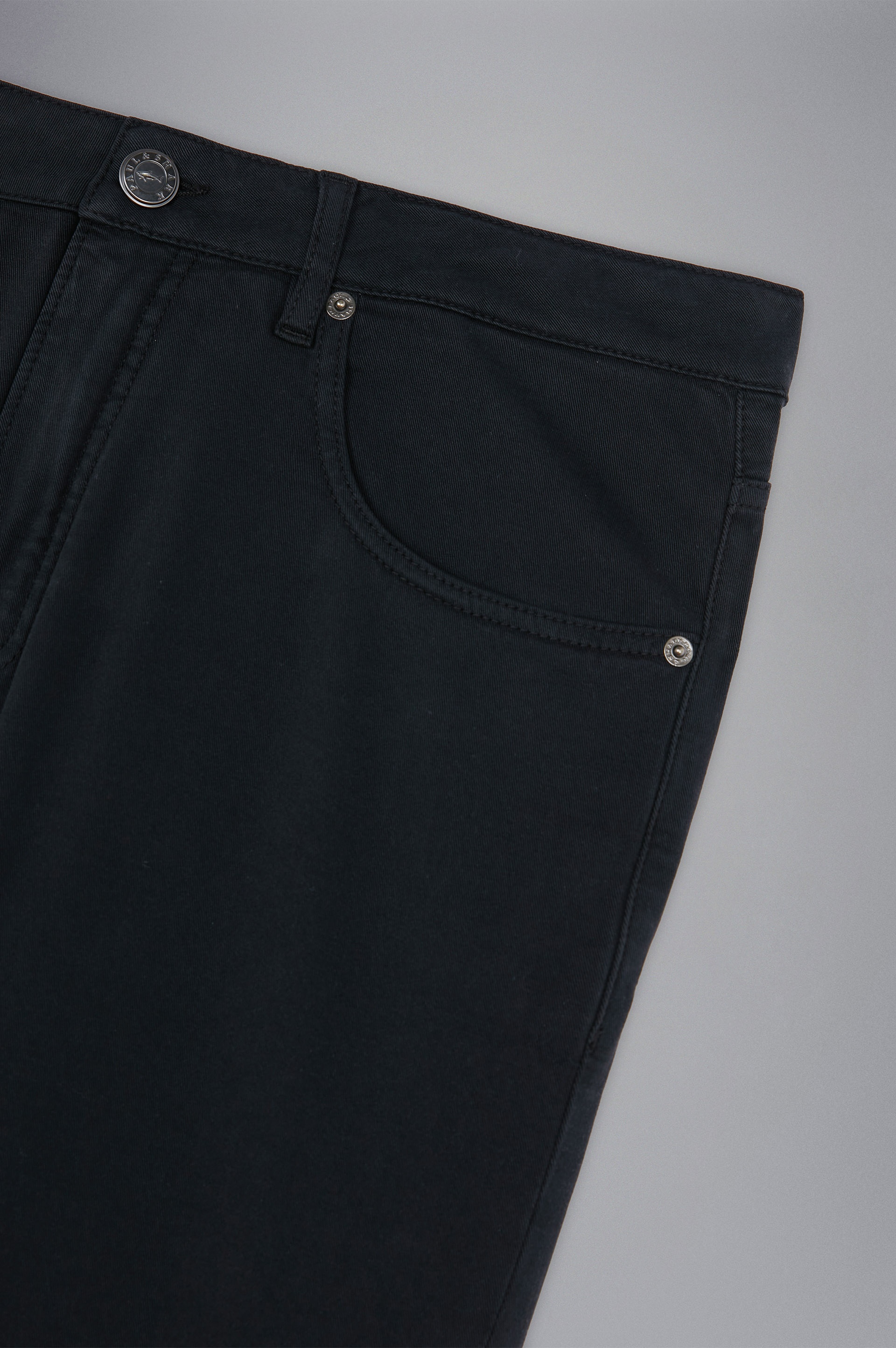 STRETCH COTTON 5 POCKETS TROUSERS - 5