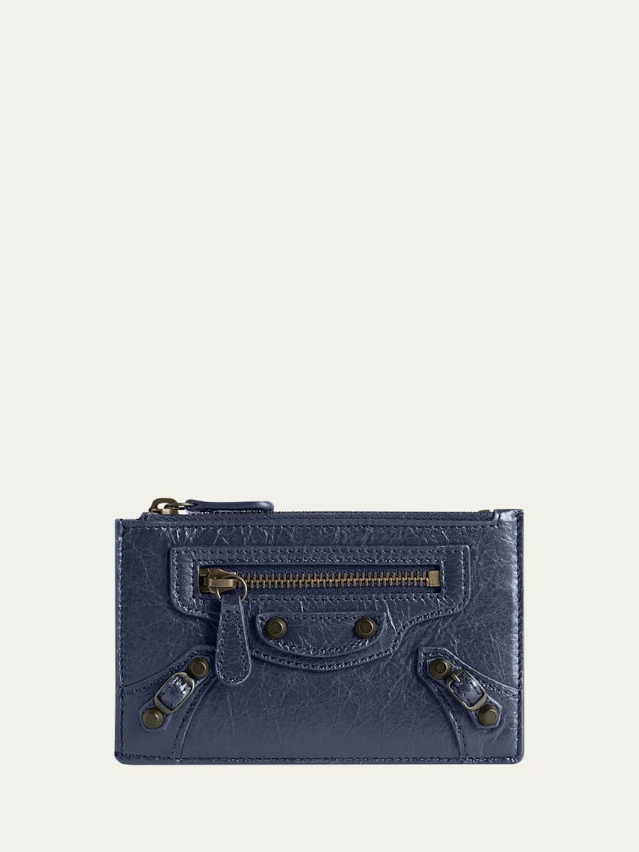 Le City Arena Leather Card Holder - 1