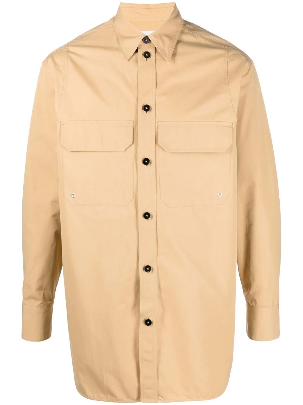 chest flap-pocket shirt - 1