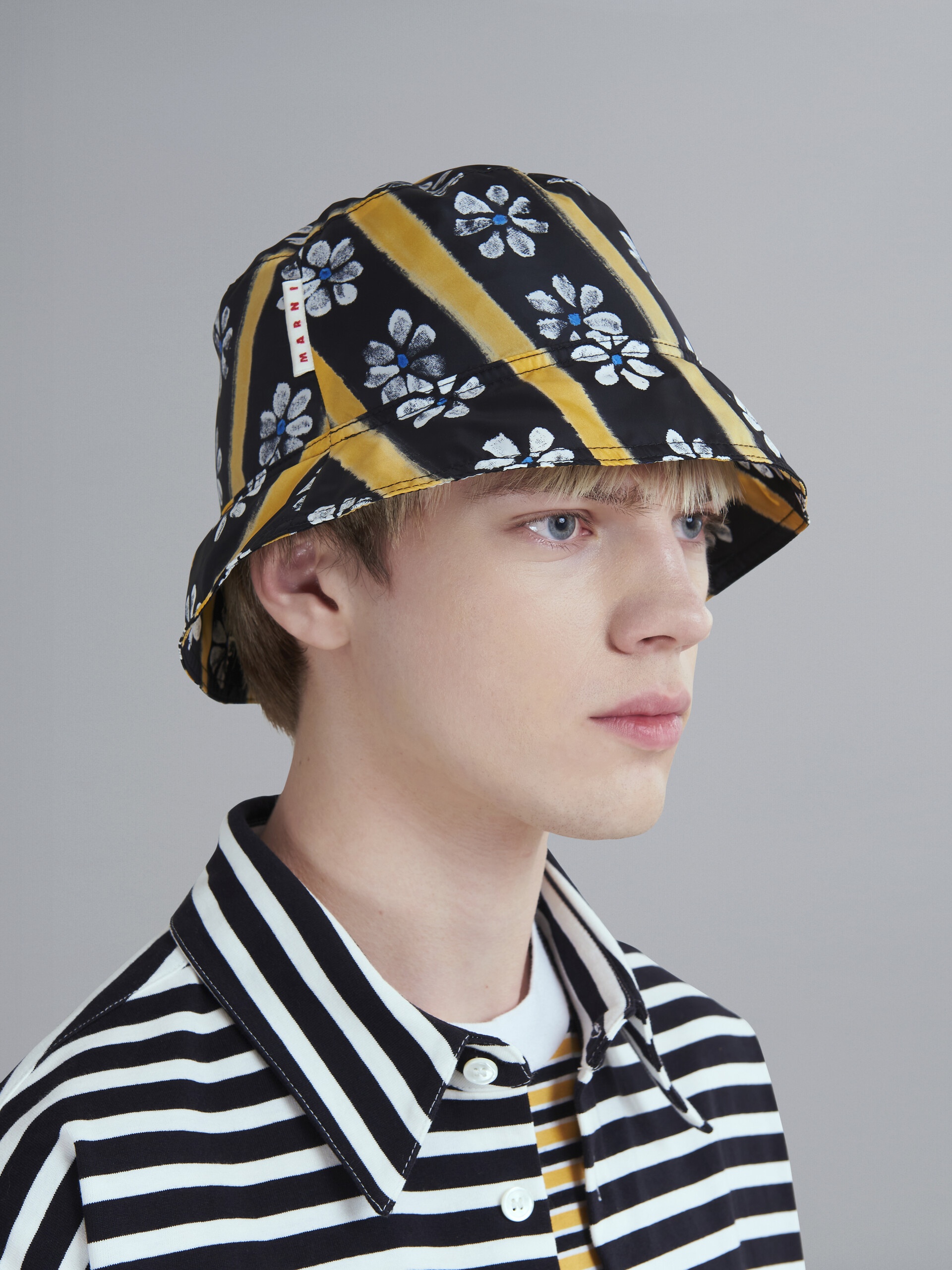 DAISY LANE PRINT NYLON BUCKET HAT - 2