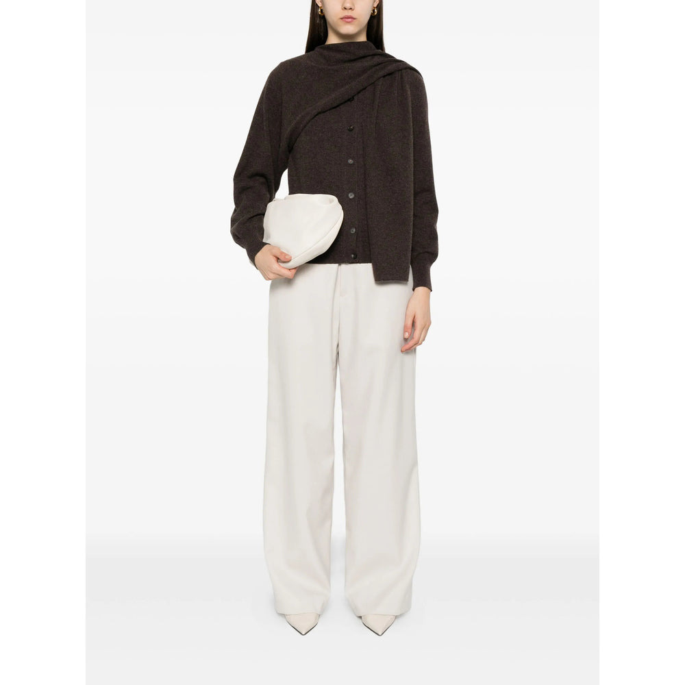 Ferragamo Brown Knitwear - Cardigans Women - 2