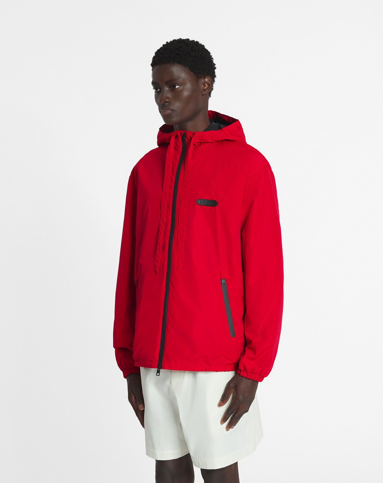 WINDBREAKER IN TECHNICAL FABRIC - 3