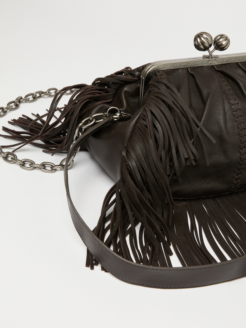 BIBLIOS Medium fringed Pasticcino Bag 4