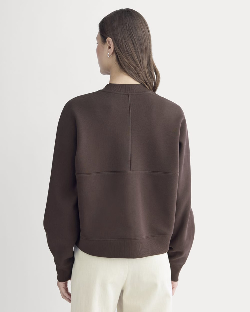 LUXE FLEECE BOMBER JACKET 5