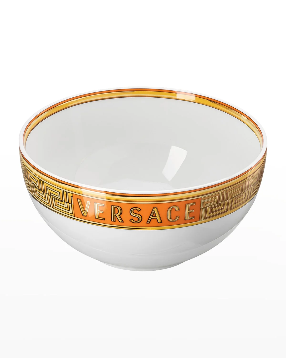 Medusa Amplified Orange Coin Cereal Bowl - 1