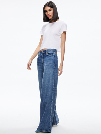 Alice + Olivia CINDY CLASSIC CROPPED TEE outlook