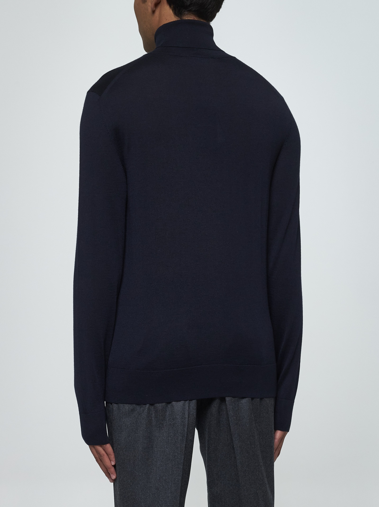 Cashmere and silk turtleneck - 4