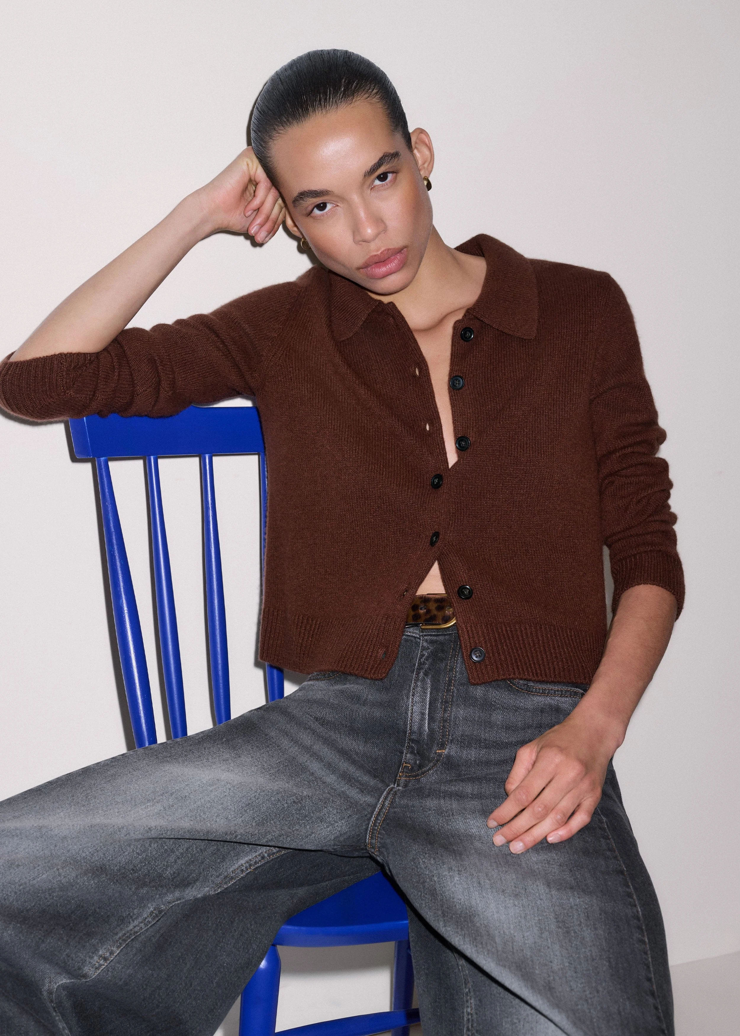 Straight Cardigan - 1
