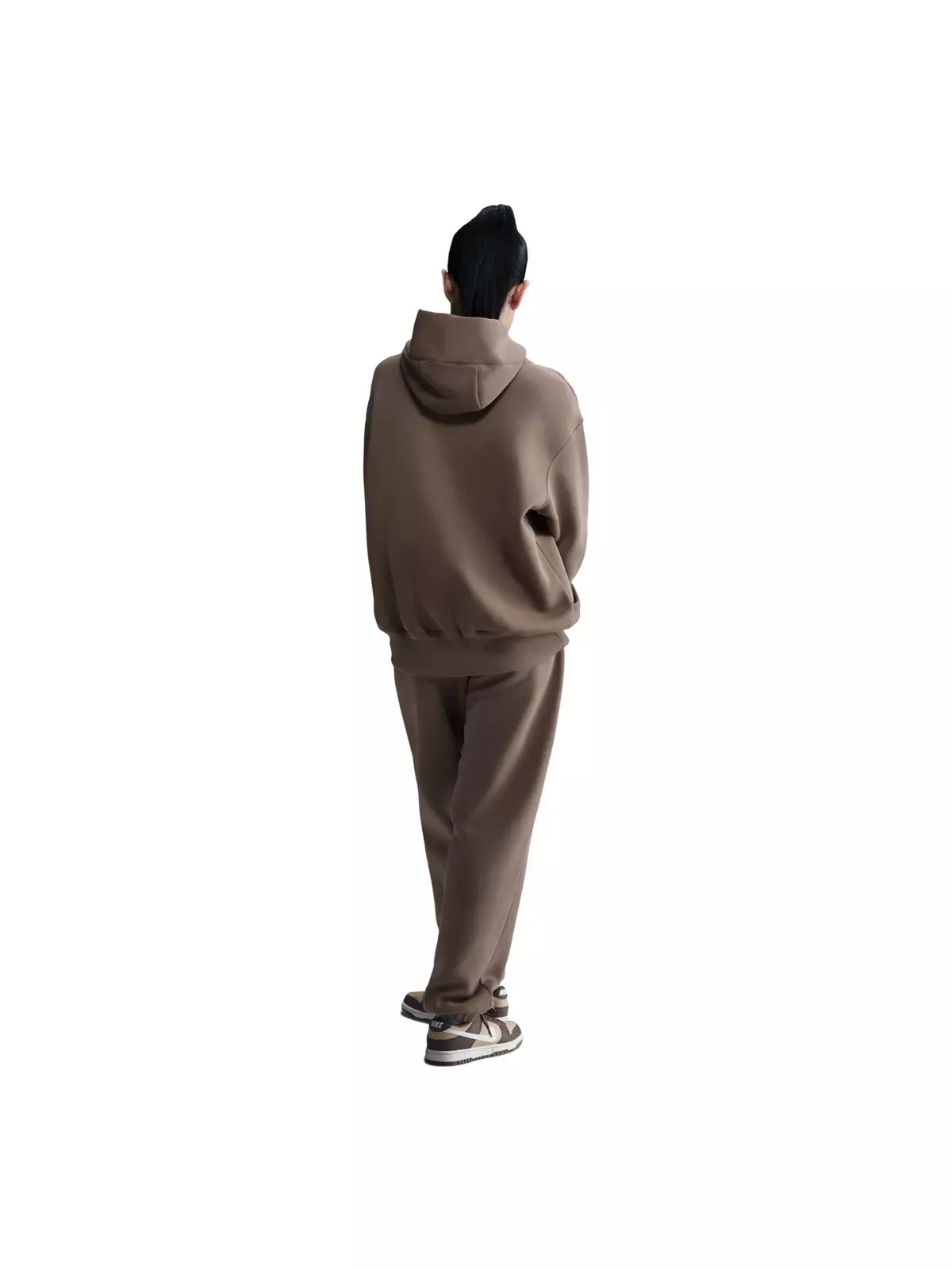 Women's Sportswear Phoenix Fleece Oversized Pullover Hoodie - Brown - 5
